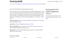 Desktop Screenshot of participatedb.com